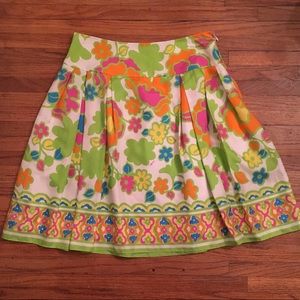 An Original Milly of New York Floral Skirt- Sz 6